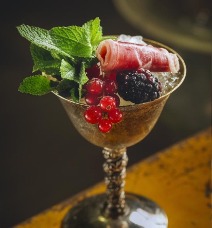 Pata negra Cobbler y la infusión de jerez con jamón