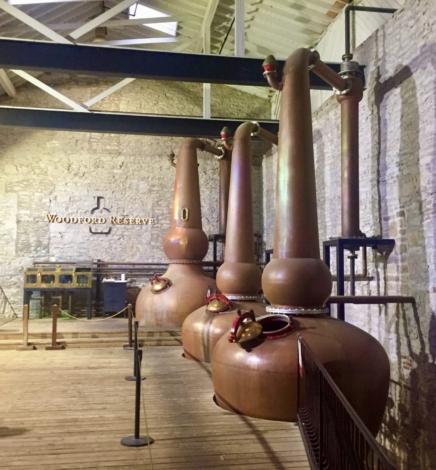 Woodford reserve Bourbon y su triple pot still